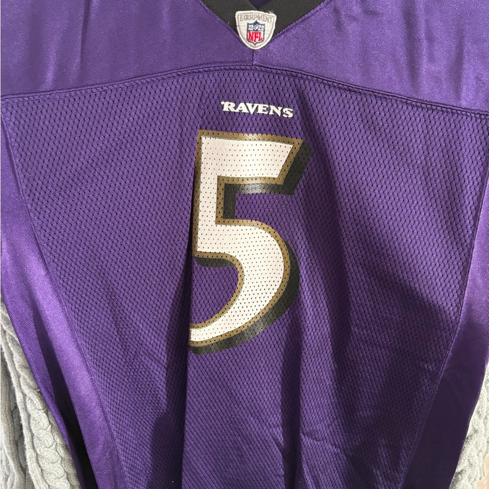 Boys NFL Baltimore Ravens Joe Flacco Jersey Size XL